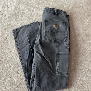 Carhartt Men's Dark Gray Cargo Pants